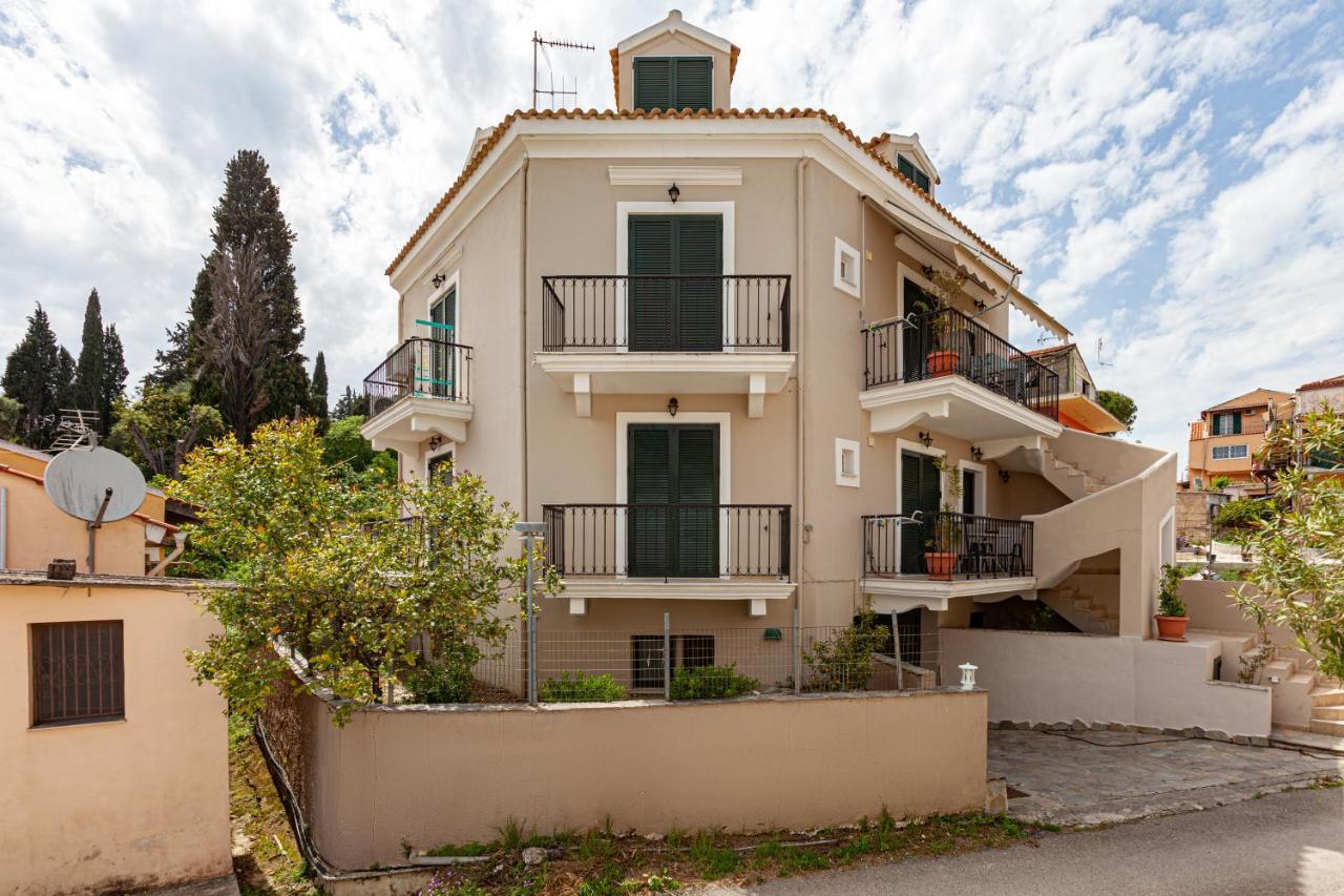 Corfu Don Camillo Apartment Kanali  ภายนอก รูปภาพ